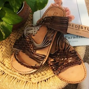 BEDSTU genuine leather sandals